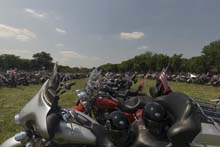QTVR Motorcycles in Baseball Field