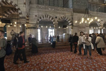 Blue Mosque Interior View 2
