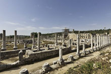 Perge Site Overview