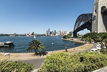Under the Harbor Bridge