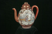 Chinese red glaze teapot